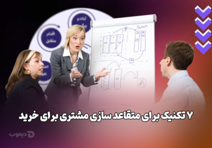 ۷ تکنیک برای متقاعدسازی مشتری برای خرید